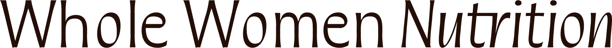 Whole Women Nutrition